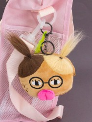 Плюшевый кошелек "Potato family", brown-beige