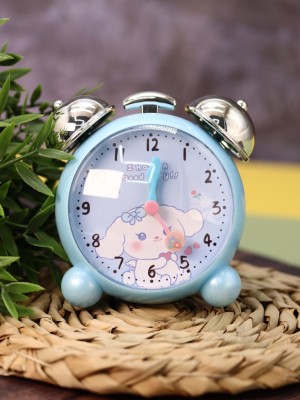 Часы-будильник «Chiming silver», blue (11,5х11,5 см)