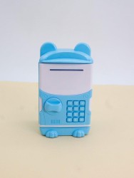 Копилка-сейф "Cute animal", blue (14x8 см)