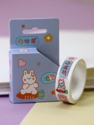 Декоративный скотч "Rabbit", purple