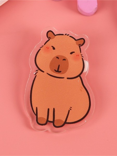 Значок акриловый iLikeGift "Sweet Capybara" 