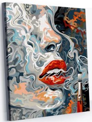 Картина по номерам 40*50 "Вдохновение" (24 цвета)