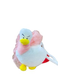Мочалка - игрушка для душа "The angry duck"
