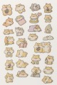 Наклейки объемные "Wind-up hamster" (20,5*9 см)
