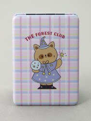 Зеркало "The forest club", pink