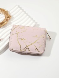 Кошелек "Marbleized purse", pink (11*8,5 см)