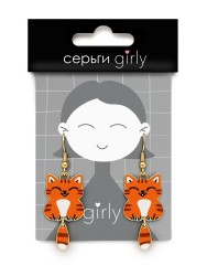 Серьги GIRLY "The sly fox"