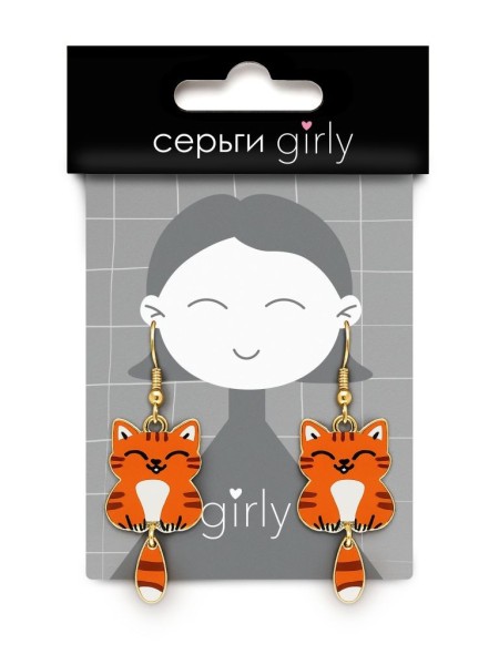 Серьги GIRLY "The sly fox" 