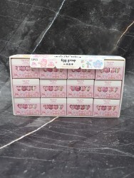 Набор декоративного скотча 4 шт. "Egg group", pink, шоу-бокс 12 шт.