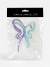 Заколка-краб для волос GIRLY "Graceful butterfly", mix