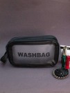 Косметичка "Washbag" black, 14*25*6,5 см