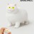 Мялка - антистресс «Fat cat», white