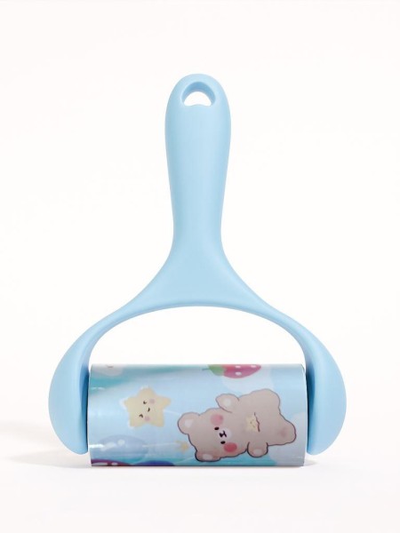 Ролик для чистки одежды iLikeGift "Blue bear", 10 см*60 листов 