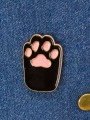 Значок металлический iLikeGift "Cat's foot"