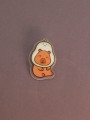 Значок акриловый iLikeGift "Capybara-pear"