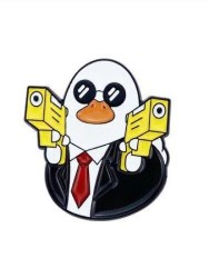 Значок "Duck 007"