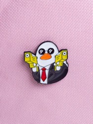 Значок металлический iLikeGift "Duck 007"