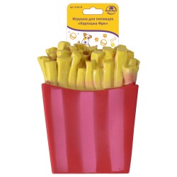 Игрушка для питомцев "Картошка Фри" (9,5х7 см)