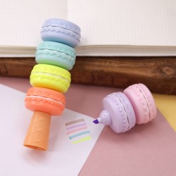 Маркер текстовыделитель "Highlighters", 5 в 1, mix
