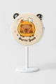 Зеркало настольное на ножке "HappyBara", пончик (10,5*18 см)