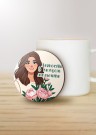 Подставка под горячее iLikeGift «Лёгкость в каждом моменте», 9 см