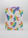 Пакет подарочный «Funny rainbow», purple (32*42*11.5)