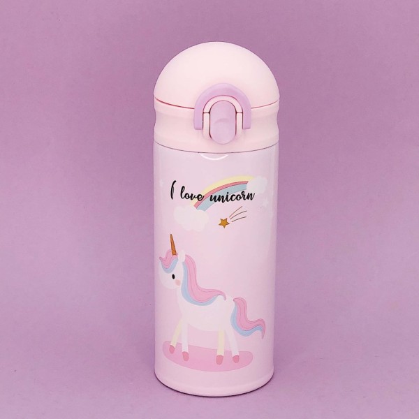Термос "I love unicorn" (02) (350ml) 