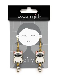 Серьги GIRLY "Cat"