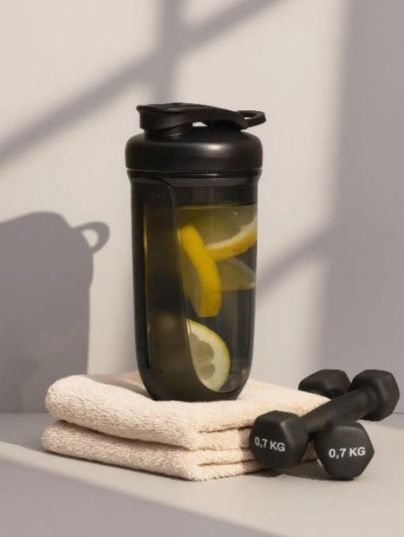 Спортивный шейкер "Active", black (500 ml) 