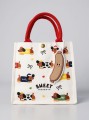 Сумка шоппер "Happy dogs", white (22.5*10.5*20 см)