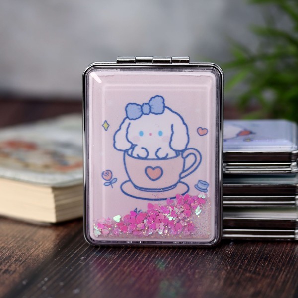 Зеркало "Dog lucky", pink 