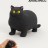 Мялка - антистресс «Fat cat», black
