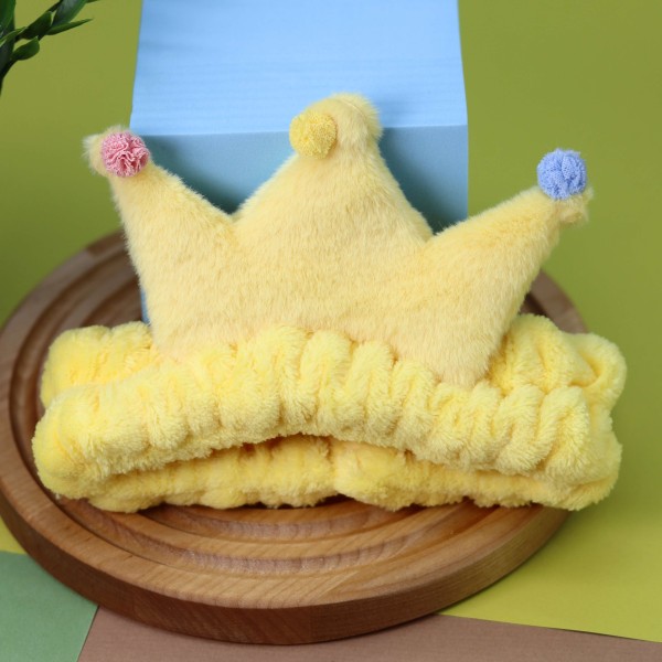 Повязка на голову "Princess", yellow 