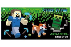 Акварель медовая "My Game", 12 цветов б/к