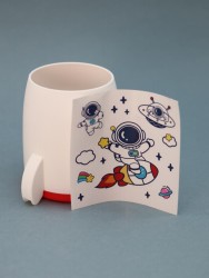 Подставка для канцелярских принадлежностей "Rocket", white (10.5*10*7 см)