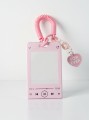 Футляр для карт с брелком "Forever song", pink