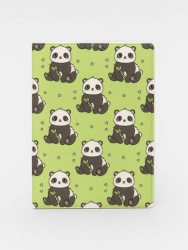 Обложка для паспорта Аниме «Many panda», плотность 600 мкм