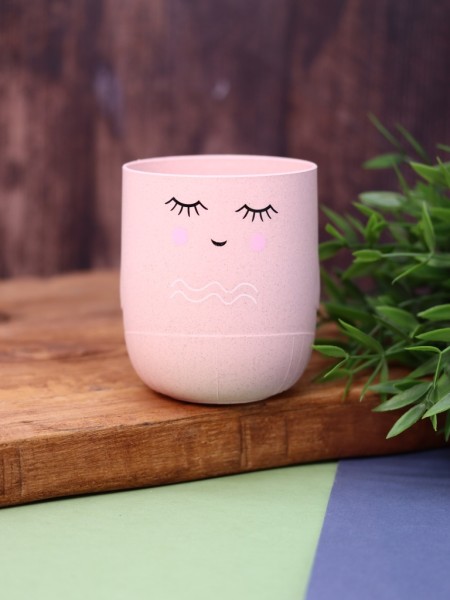Кружка "Cute face", pink 