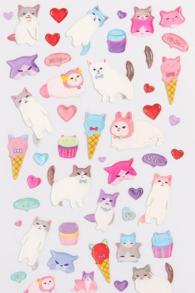 Наклейки "Sweet cat" 