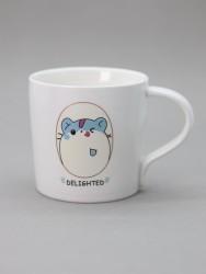 Кружка «Delighted hamster», blue (360 ml)