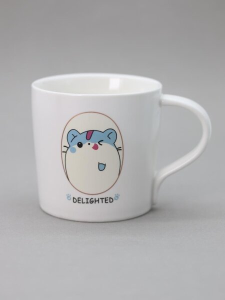 Кружка «Delighted hamster», blue (360 ml) 