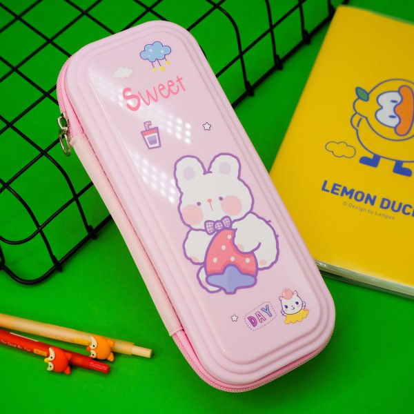 Пенал "Animal sweet hare", pink 