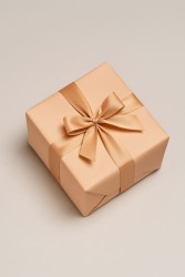 Пленка матовая  однотонная двухсторонняя бежево-розовый 48см*10м/50мкр