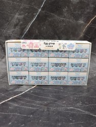Набор декоративного скотча 4 шт. "Egg group", blue, шоу-бокс 12 шт.