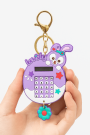 Брелок-калькулятор "Bunny star", purple
