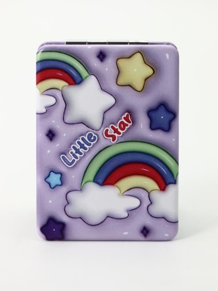 Зеркало "Cartoon rainbow", purple 