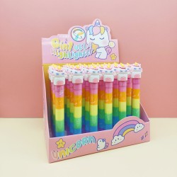 Разноцветные мелки "Unicorn dreaming", 6 в 1, rainbow