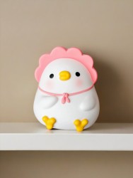 Копилка «Bonnet duck», white (17,5 см), пластик