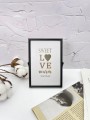 Фоторамка «Sweet love», black, металл (10*15 см)