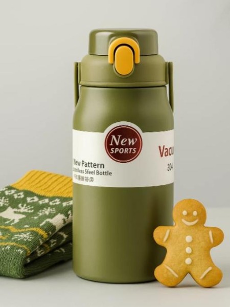 Термос «Active life», green (1000 ml) 